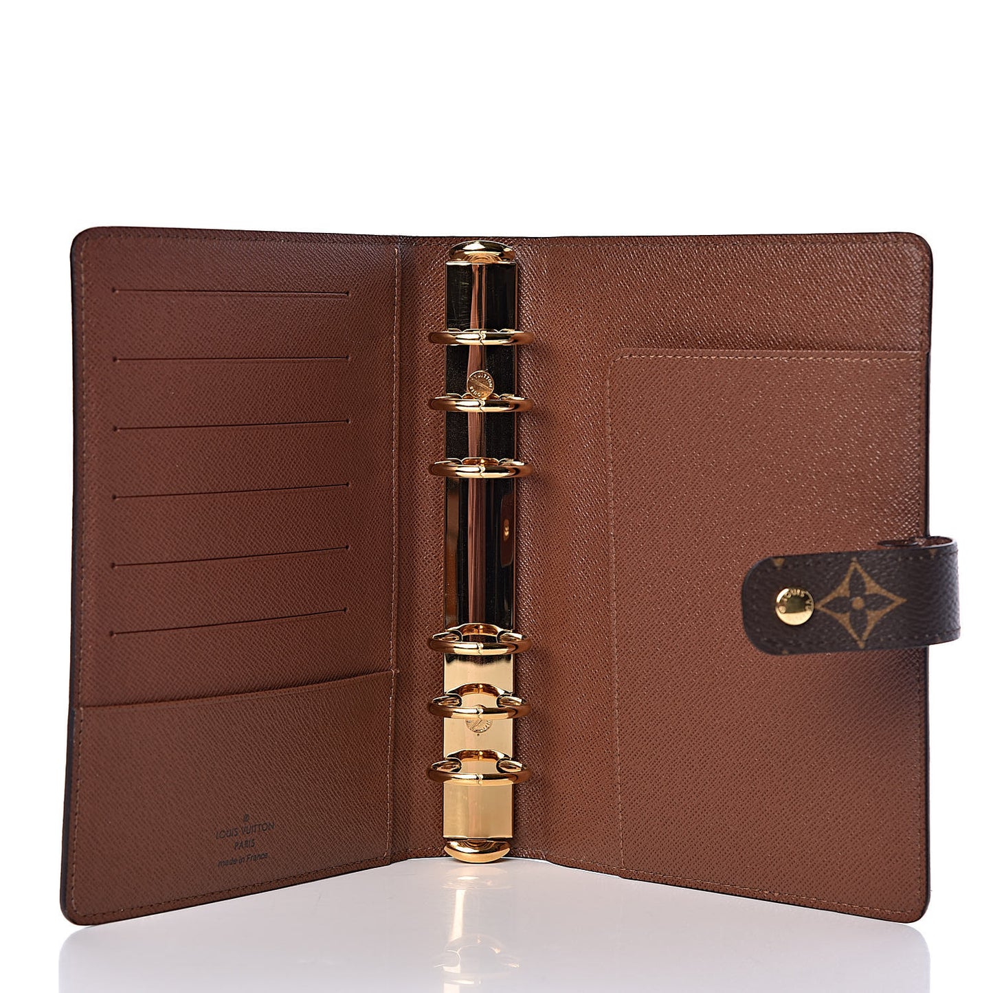 Monogram Medium Ring Agenda Cover
