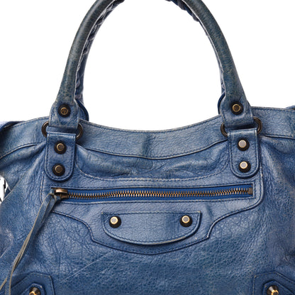 Balenciaga Agneau Classic Hardware Town Bleu Cobalt Bleu Electric 15 of 15