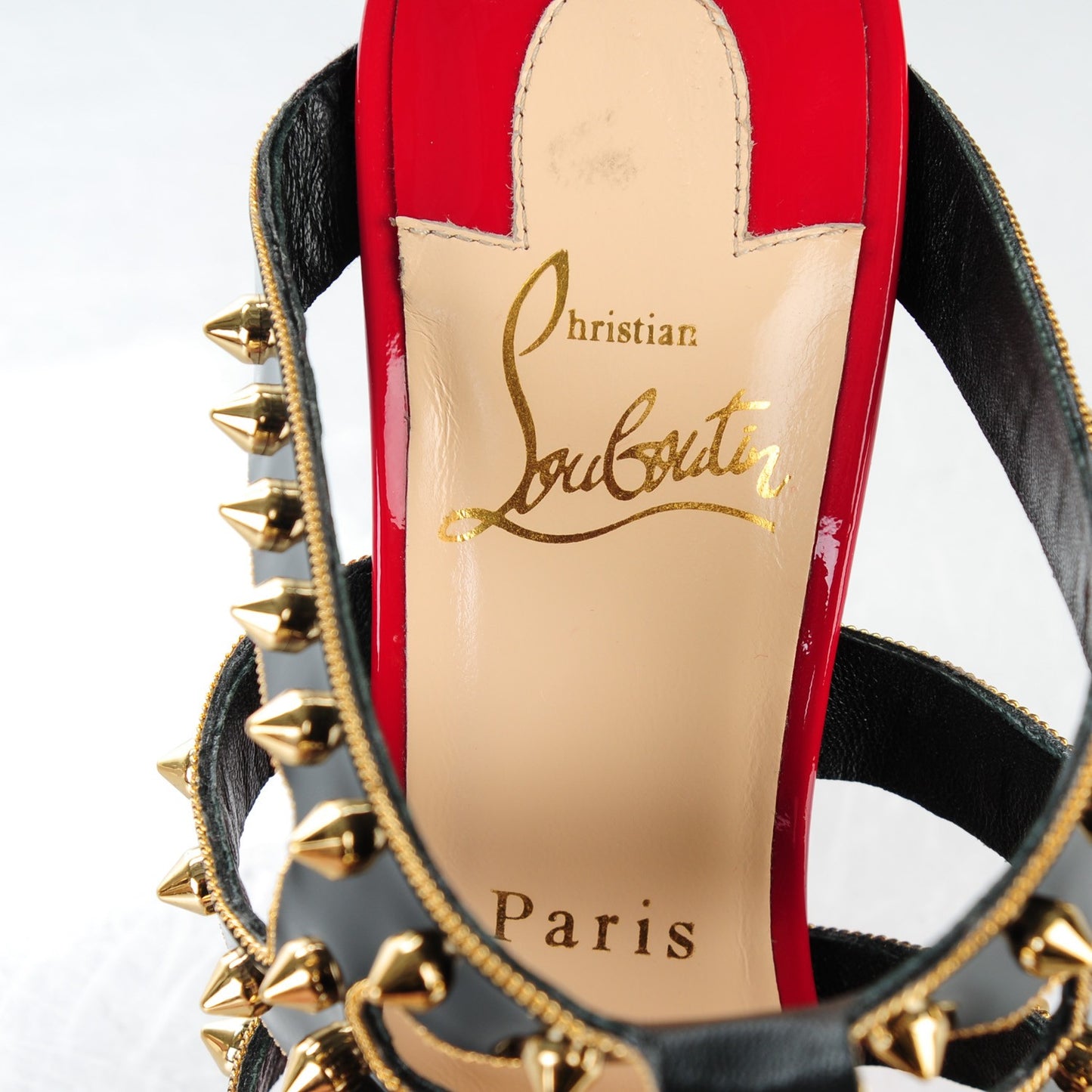 Patent Leopard Print Tchicaboum 100 Pumps 37 Version Brown