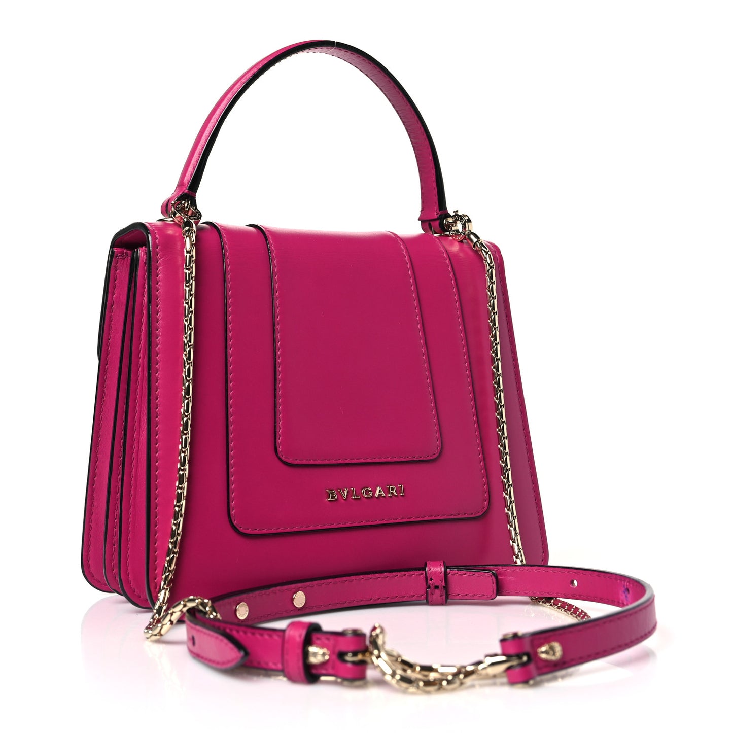 Calfskin Serpenti Forever Top Handle