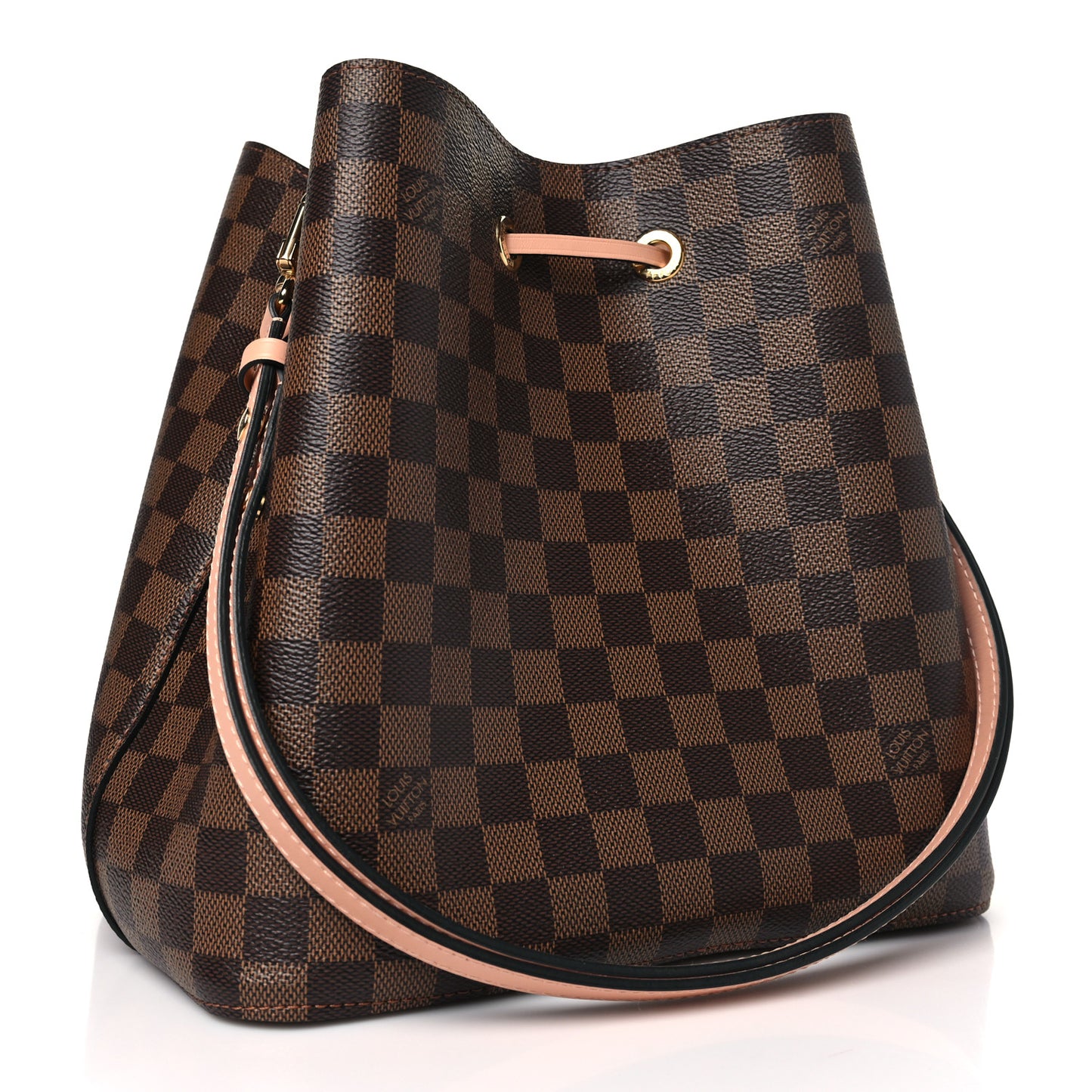 Damier Ebene Neonoe MM Venus Pink