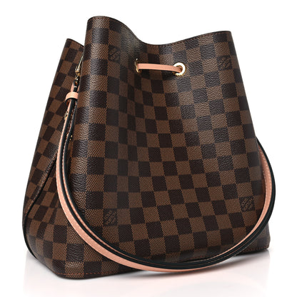 Louis Vuitton Damier Ebene Neonoe MM Venus Pink 3 of 9
