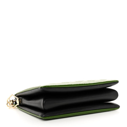 Louis Vuitton Patent Embossed Monogram Coussin PM Green Black 4 of 10