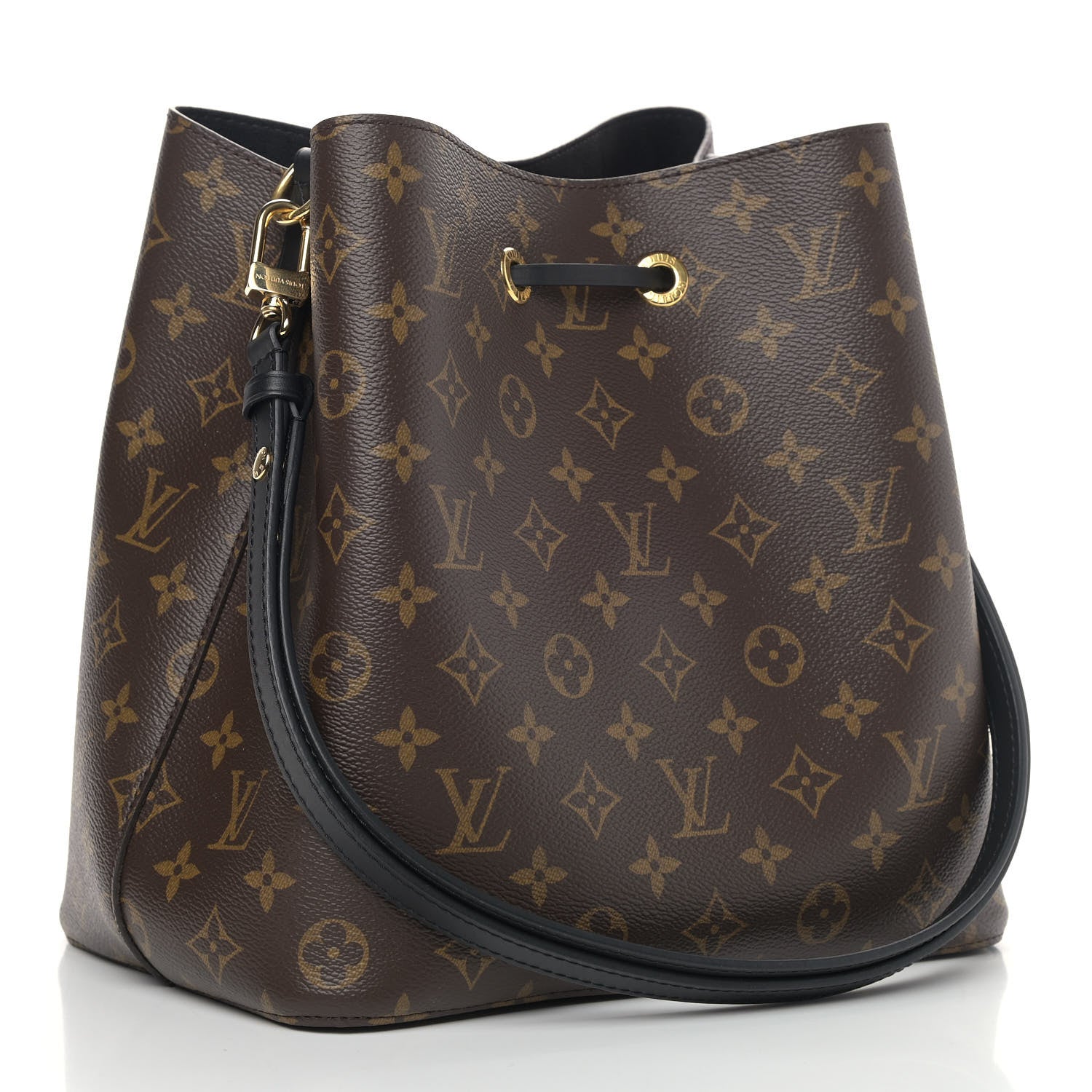 Louis Vuitton Monogram Neonoe MM Black 3 of 8