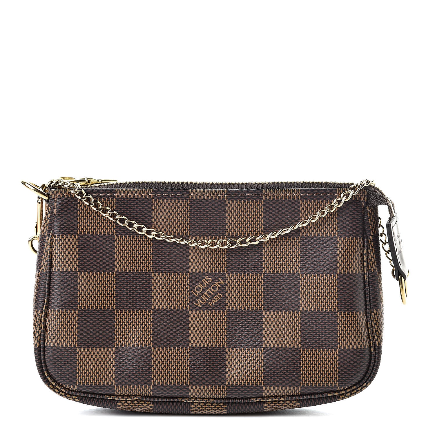 Louis Vuitton Damier Ebene Mini Pochette Accessories 1 of 8