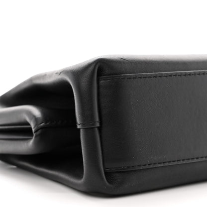 Bottega Veneta Calfskin Small The Point Triangle Bag Black 8 of 9