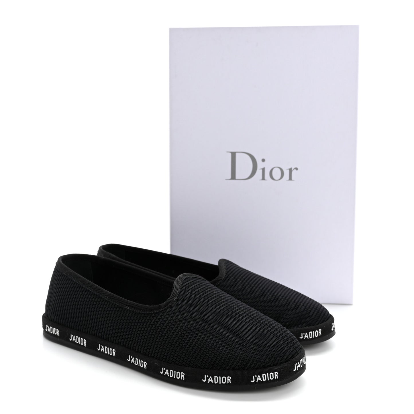Technical Canvas J'adior Flats 37.5 Black