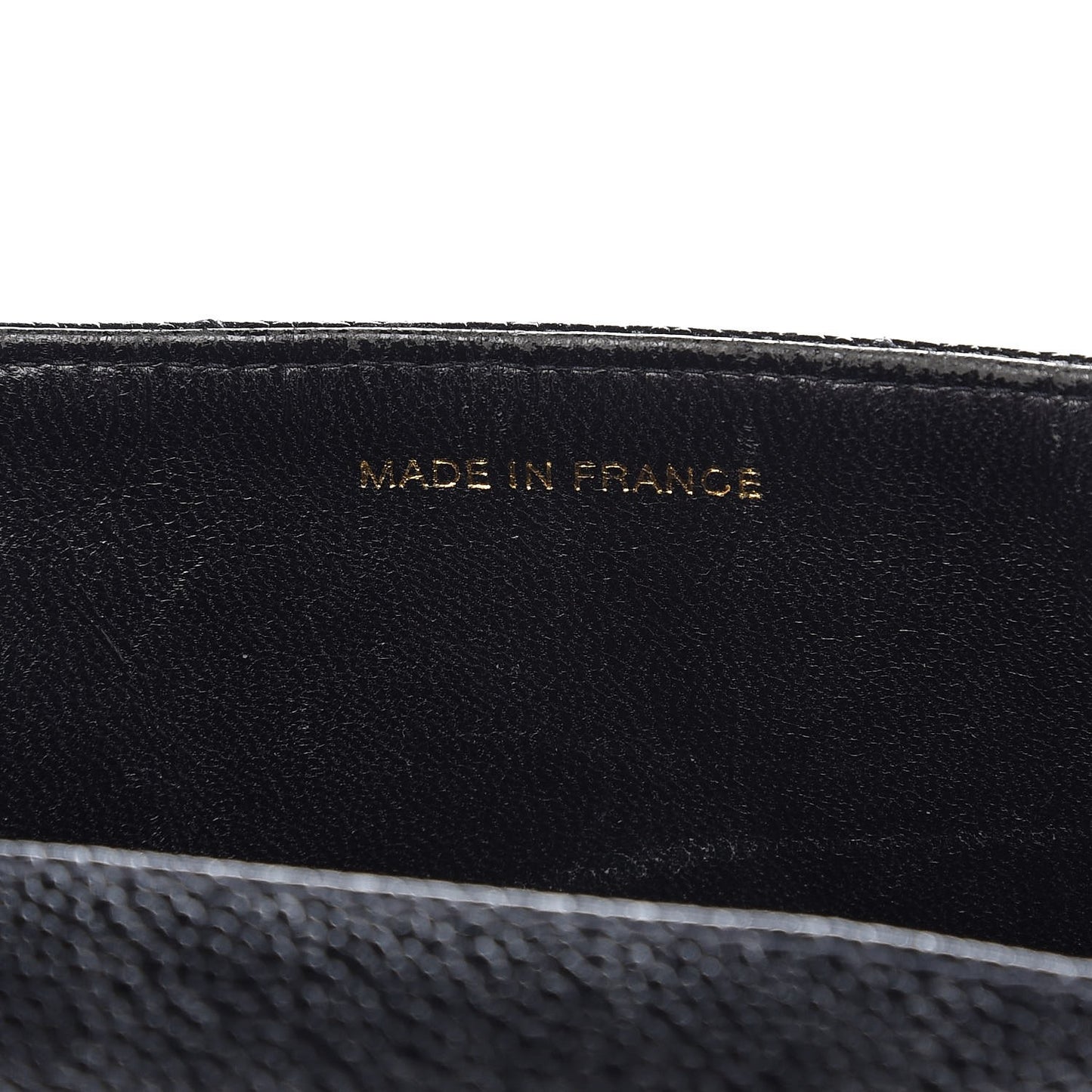 Caviar Quilted Briefcase Laptop Bag Black
