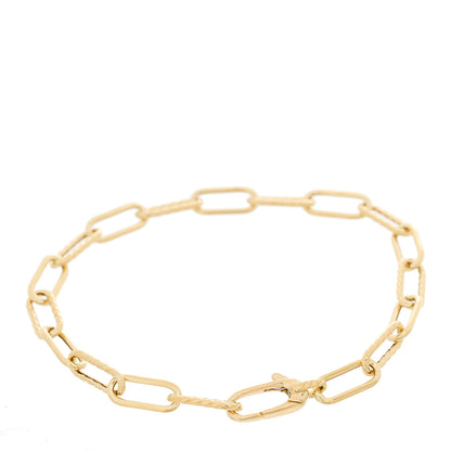 David Yurman 18K Yellow Gold Madison 4mm Classic Chain Bracelet 2 of 3