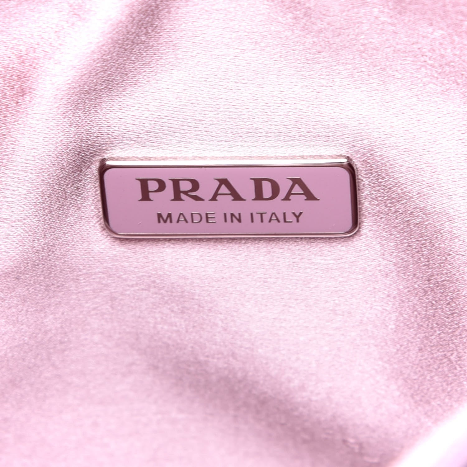 Prada Satin Crystal Mini Re-Edition 2000 Bag Alabastro 6 of 9