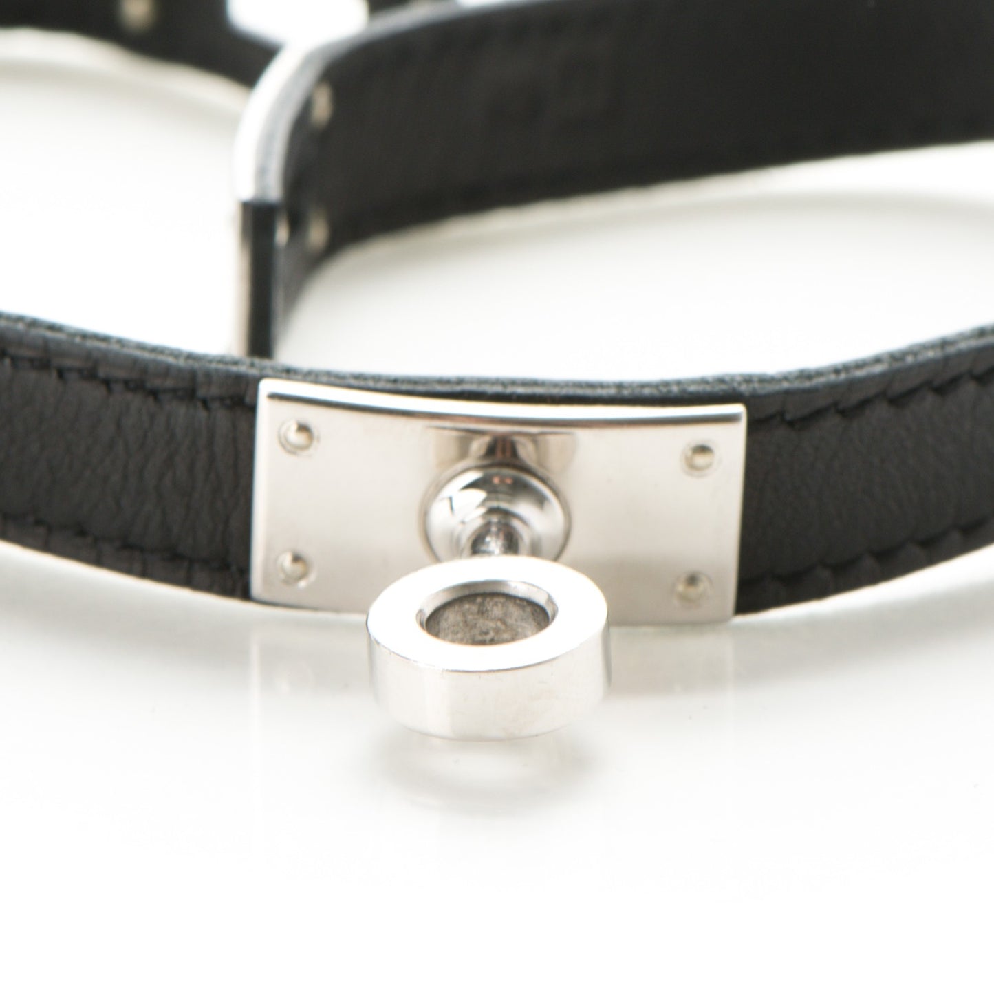 Box Kelly Double Tour Bracelet Small Black