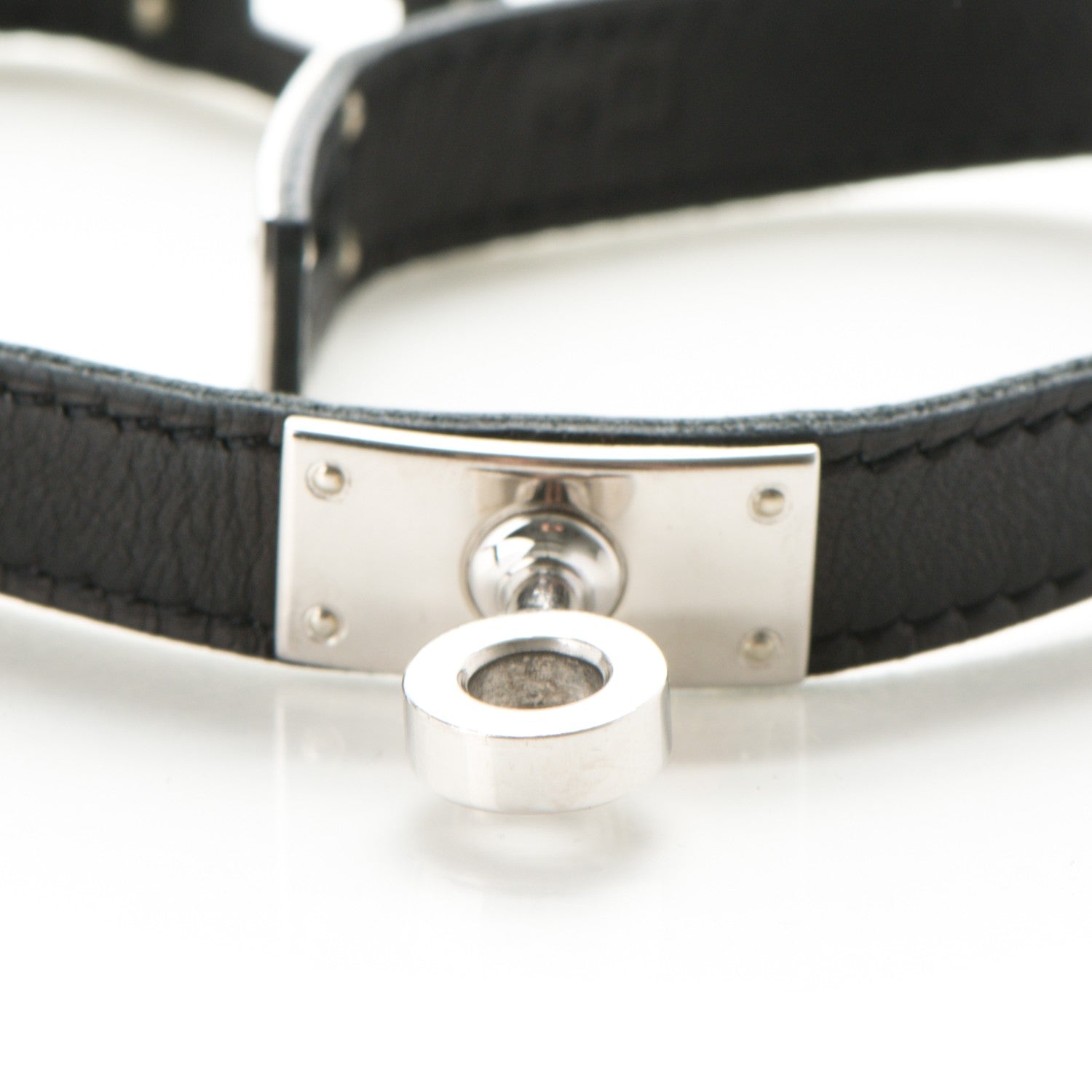 Hermes Box Kelly Double Tour Bracelet Small Black 9 of 10