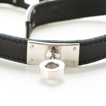 Hermes Box Kelly Double Tour Bracelet Small Black 9 of 10