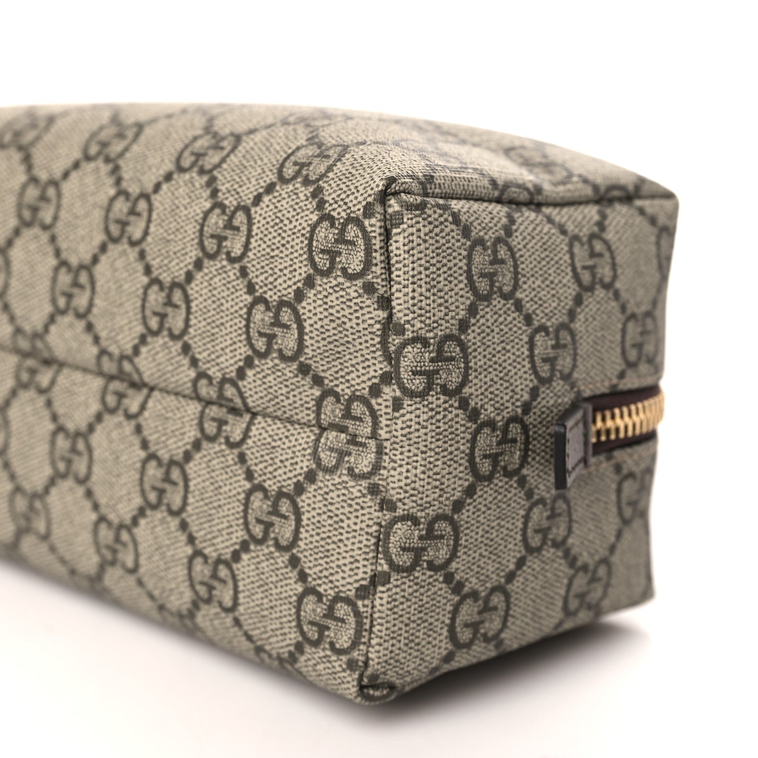 Gucci Soft GG Supreme Monogram Calfskin Medium Ophidia Cosmetic Case Beige Ebony New Acero 9 of 10