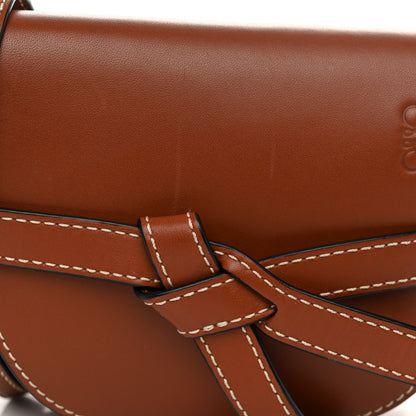 Loewe Calfskin Mini Gate Crossbody Bag Rust 8 of 11