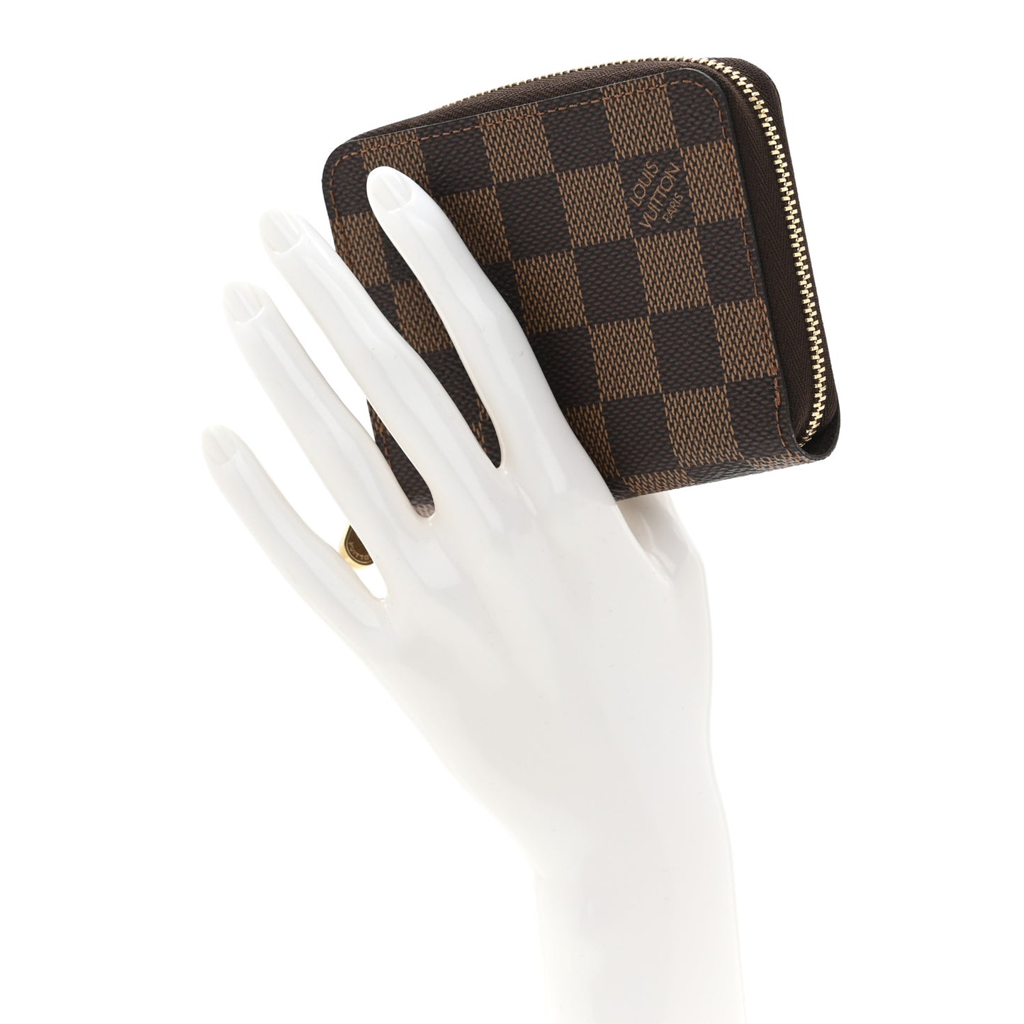 Damier Ebene Zippy Coin Purse