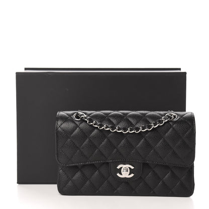 Chanel Caviar Quilted Small Double Flap Black 11 of 11