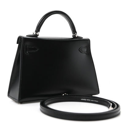 Hermes Box Mini Kelly Sellier 20 Black 3 of 11