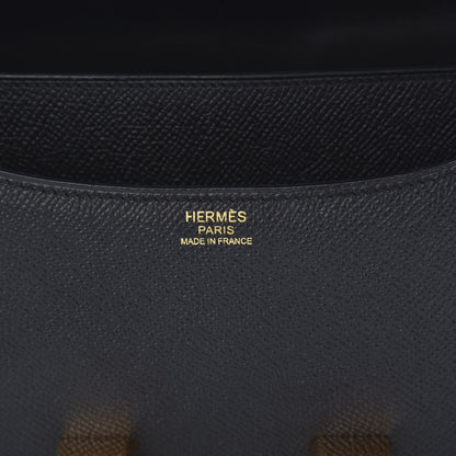 Hermes Epsom Constance 24 Black 6 of 11