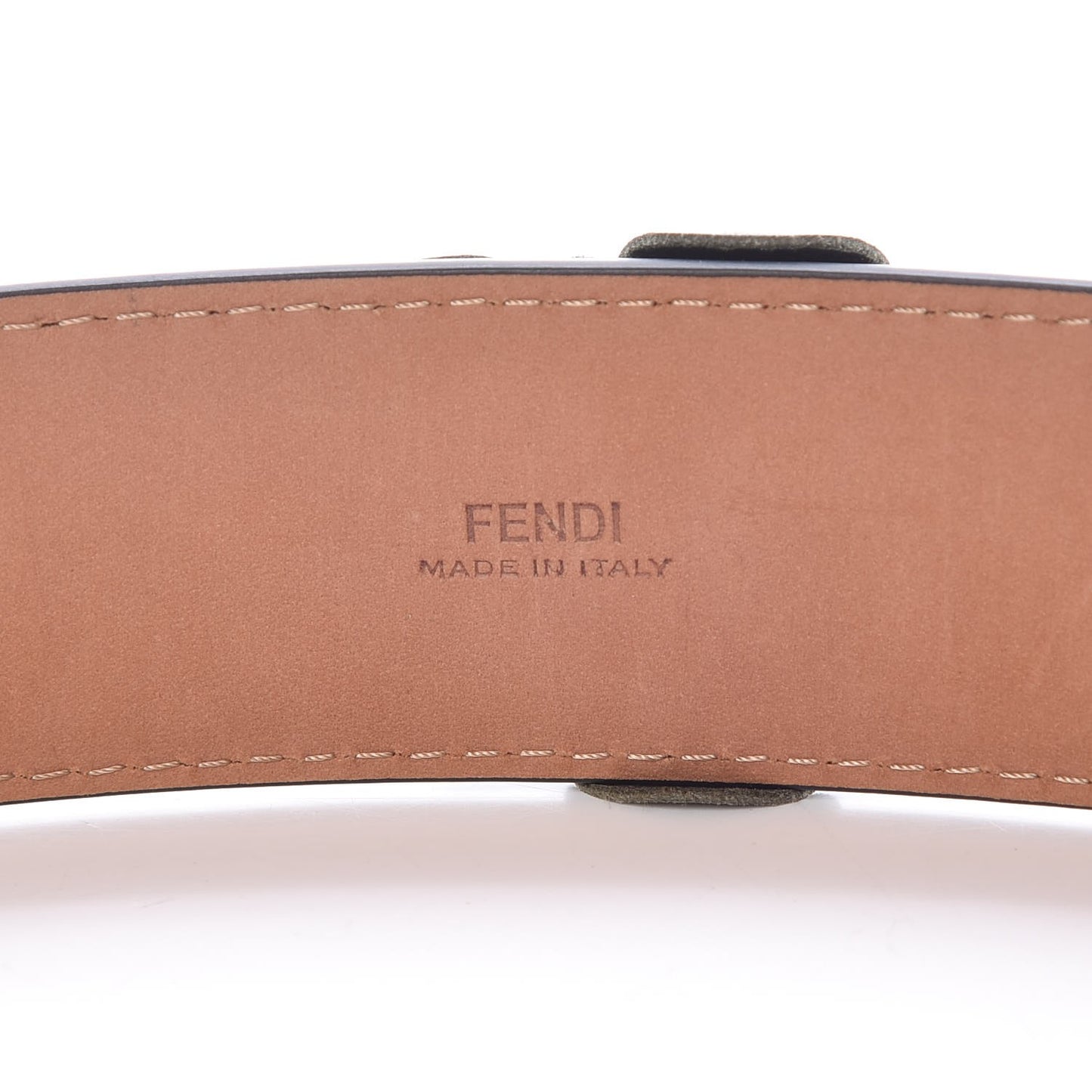 Calfskin Flowerland Belt 85 34 Green