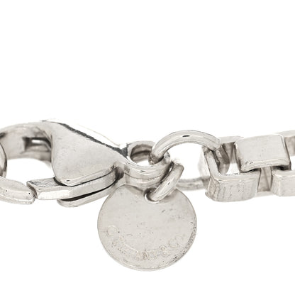 Tiffany Sterling Silver 4mm Venetian Link Bracelet 3 of 4