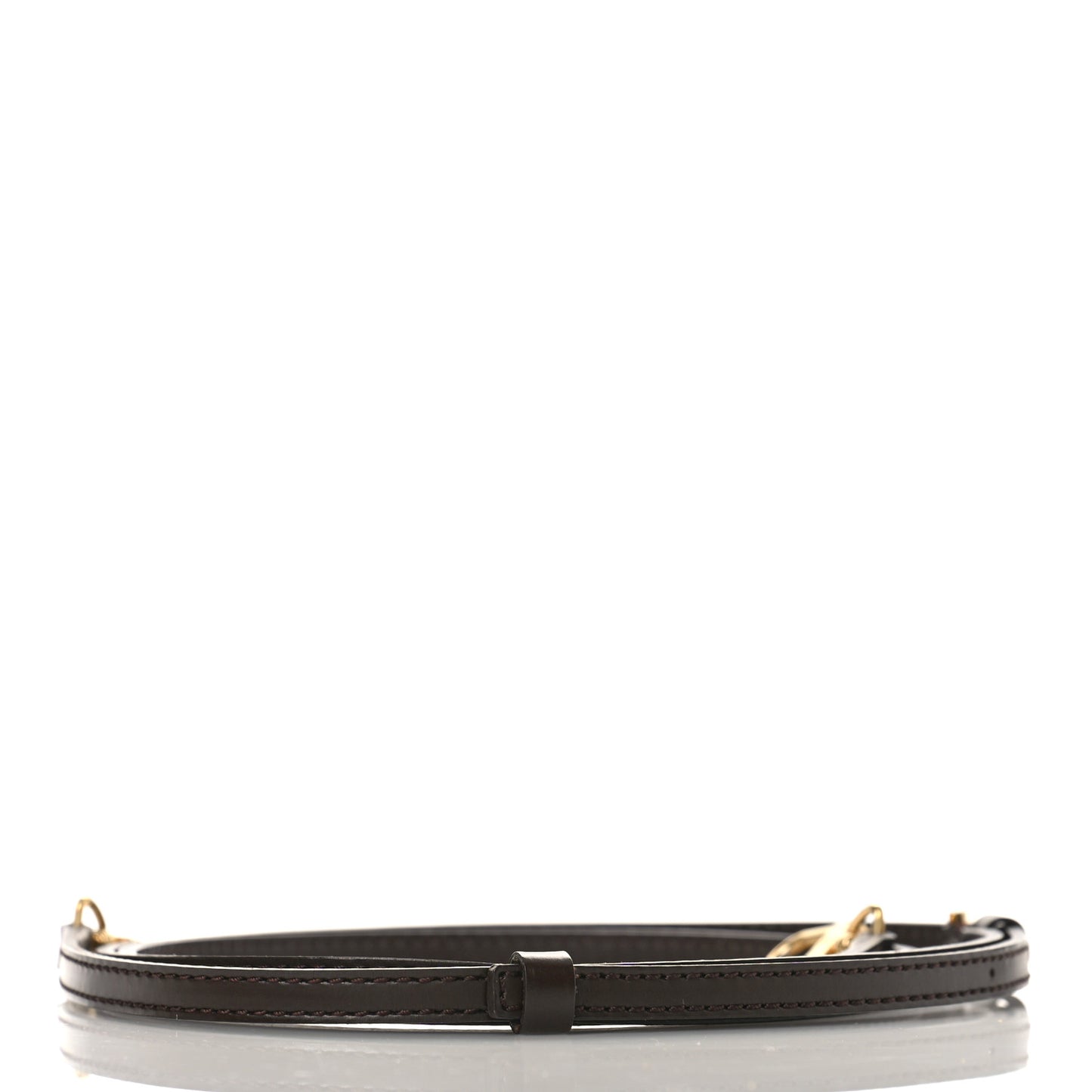 Calfskin Pochette Ipanema Adjustable Strap Brown