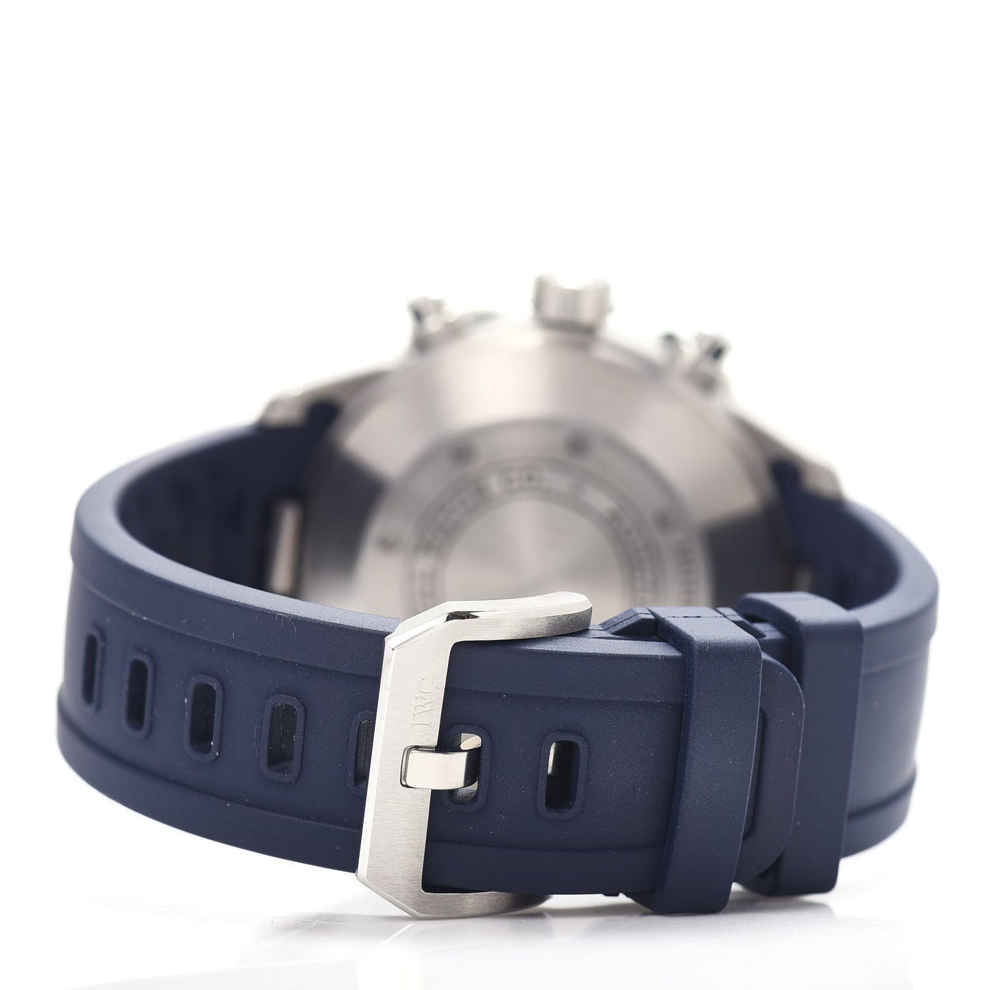 Stainless Steel Rubber 45mm Aquatimer Chronograph Automatic Watch Blue IW376711