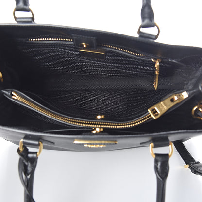 Prada Saffiano Lux Medium Tote Black 4 of 8