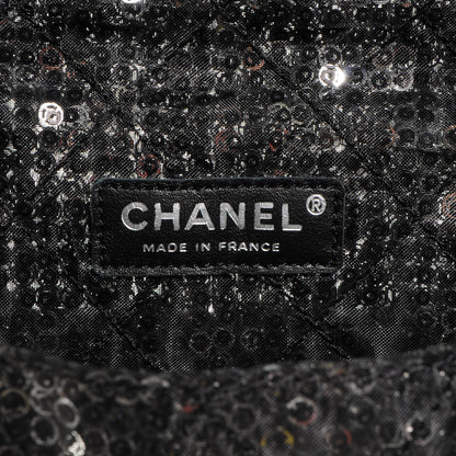 Chanel Hidden Sequin Maxi Flap Black 6 of 8