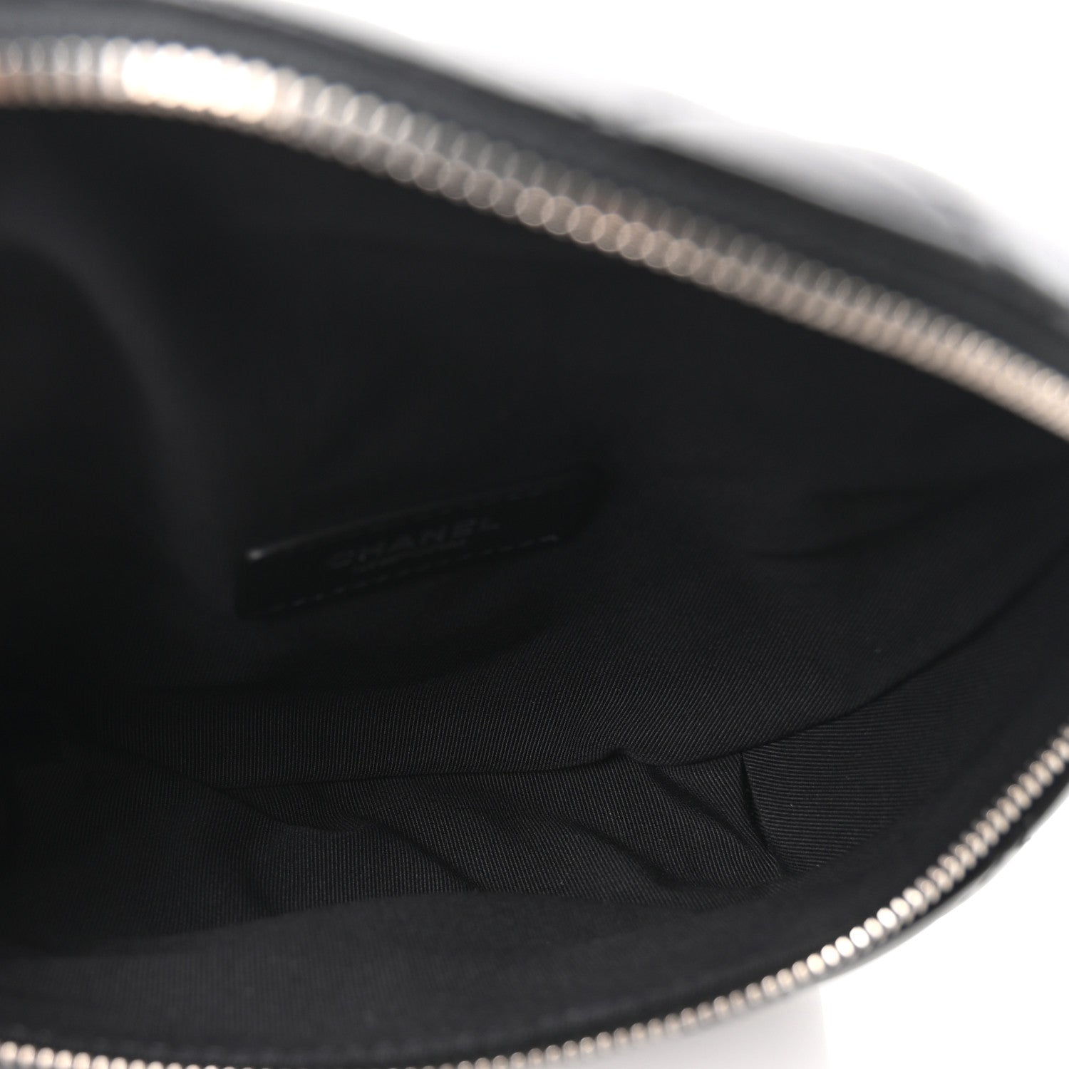 Chanel Lambskin Quilted Waist Belt Bag Black 5 of 10