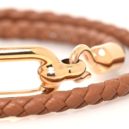 Hermes Swift Roulis Double Tour Bracelet T1 Gold 4 of 5
