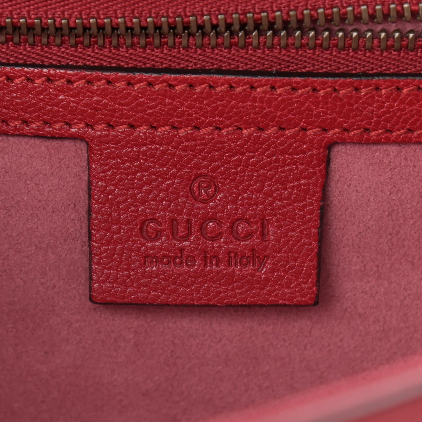 Calfskin Osiride Future Top Handle Bag Red