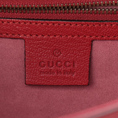 Gucci Calfskin Osiride Future Top Handle Bag Red 6 of 12