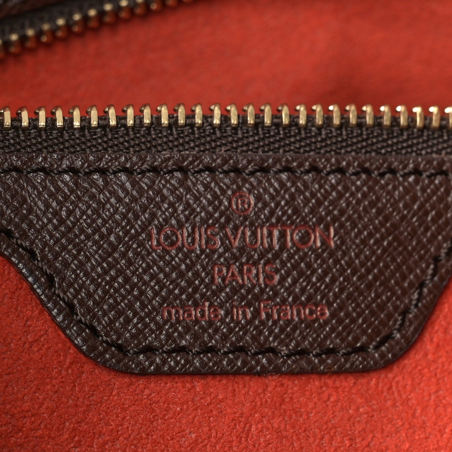 Louis Vuitton Damier Ebene Marais Bucket 23 7 of 9