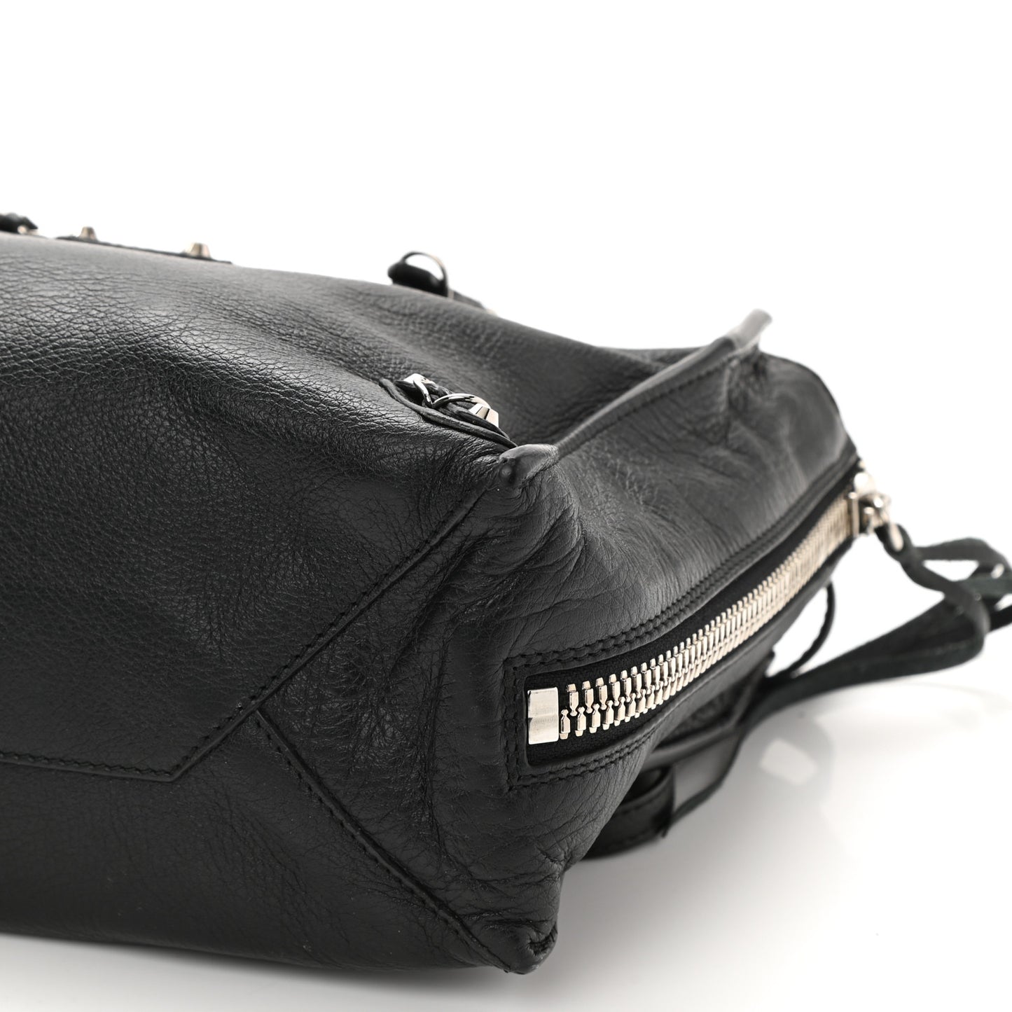 Veau Papier A6 Zip Around Tote Black