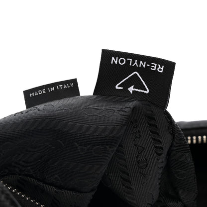 Prada Tessuto Nylon Saffiano Mini Re-Edition 2005 Bag Black 7 of 15