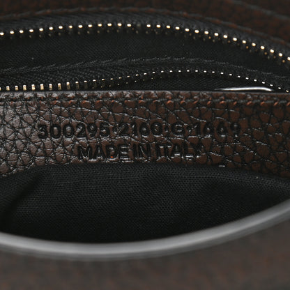 Balenciaga Vibrato Calfskin Classic Silver Hardware Mini City Marron 7 of 9