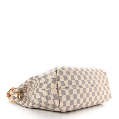 Louis Vuitton Damier Azur Graceful PM Rose Ballerine 4 of 10