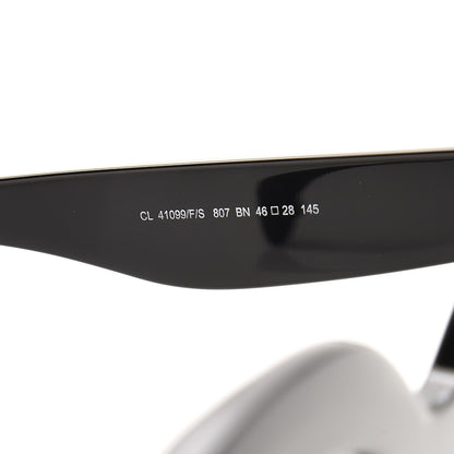 Celine Acetate Marta Sunglasses CL 41099/F/S Black 6 of 7
