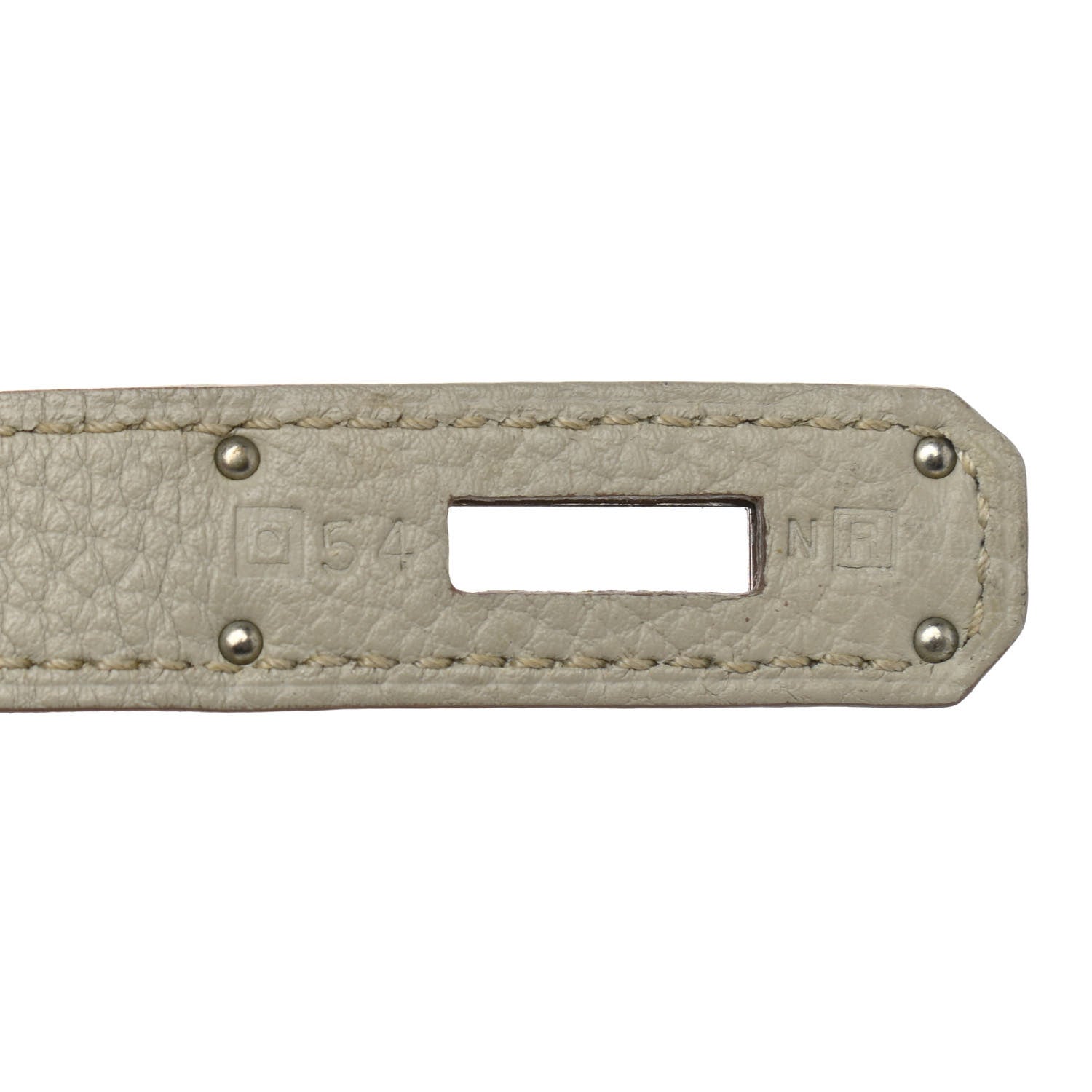 Hermes Taurillon Clemence Kelly Retourne 32 Gris Perle 7 of 13