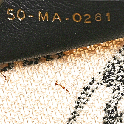 Christian Dior Canvas Zodiac Toile De Jouy Embroidered Medium Book Tote Latte 7 of 10