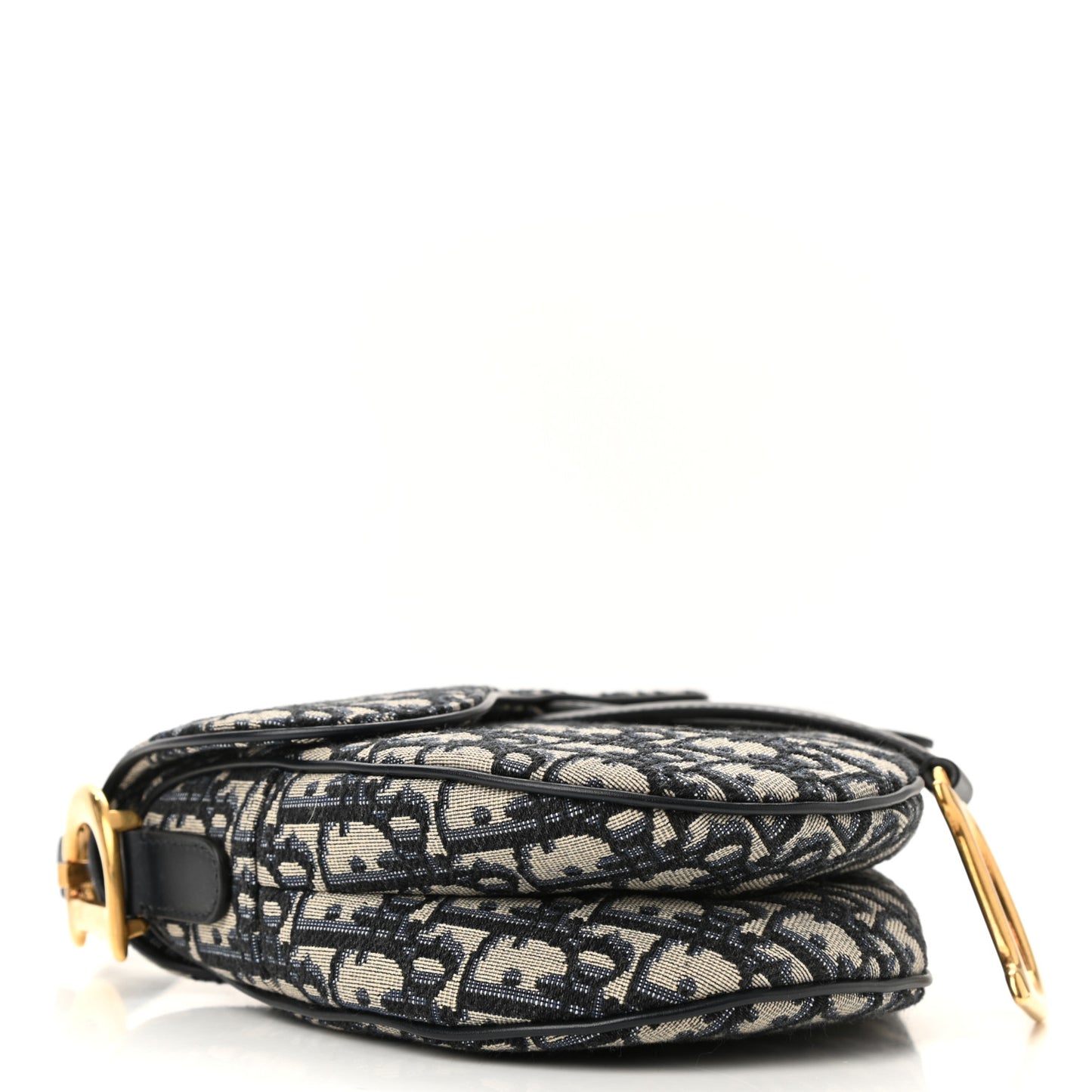 Oblique Saddle Bag Blue