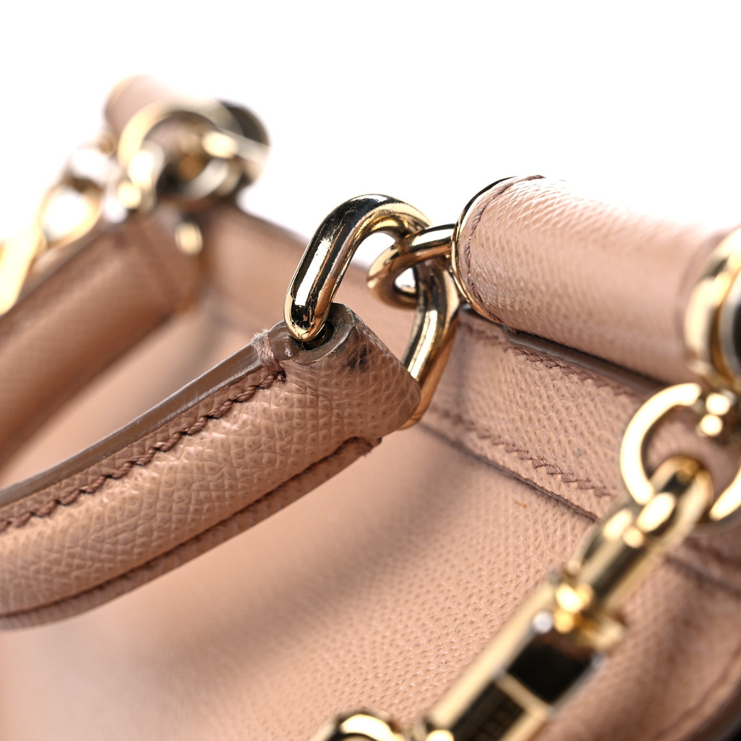 Dauphine Medium Miss Sicily Satchel Beige