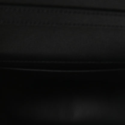 Burberry Derby Calfskin House Check Mackford Crossbody Bag Black 5 of 8