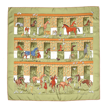 Hermes Silk Les Boxes Scarf 90 1 of 5