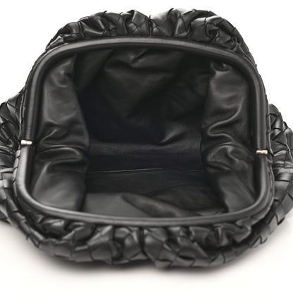 Bottega Veneta Nappa Maxi Intreccio The Pouch Oversized Clutch Black 5 of 7