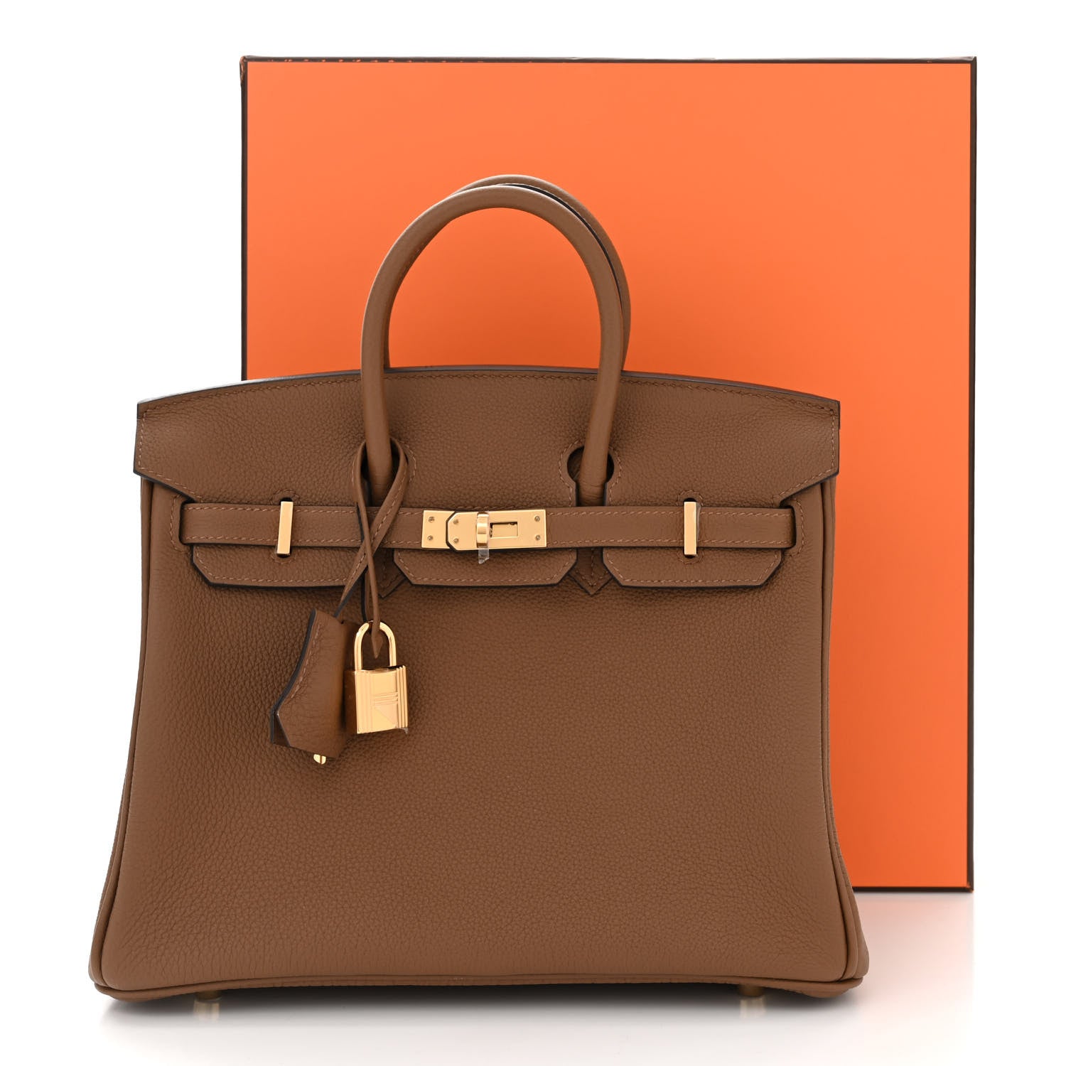 Hermes Togo Birkin 25 Alezan 11 of 11