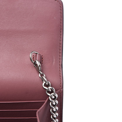 Gucci GG Supreme Monogram Blooms Mini Dionysus Chain Wallet Beige Multicolor Dry Rose 11 of 13