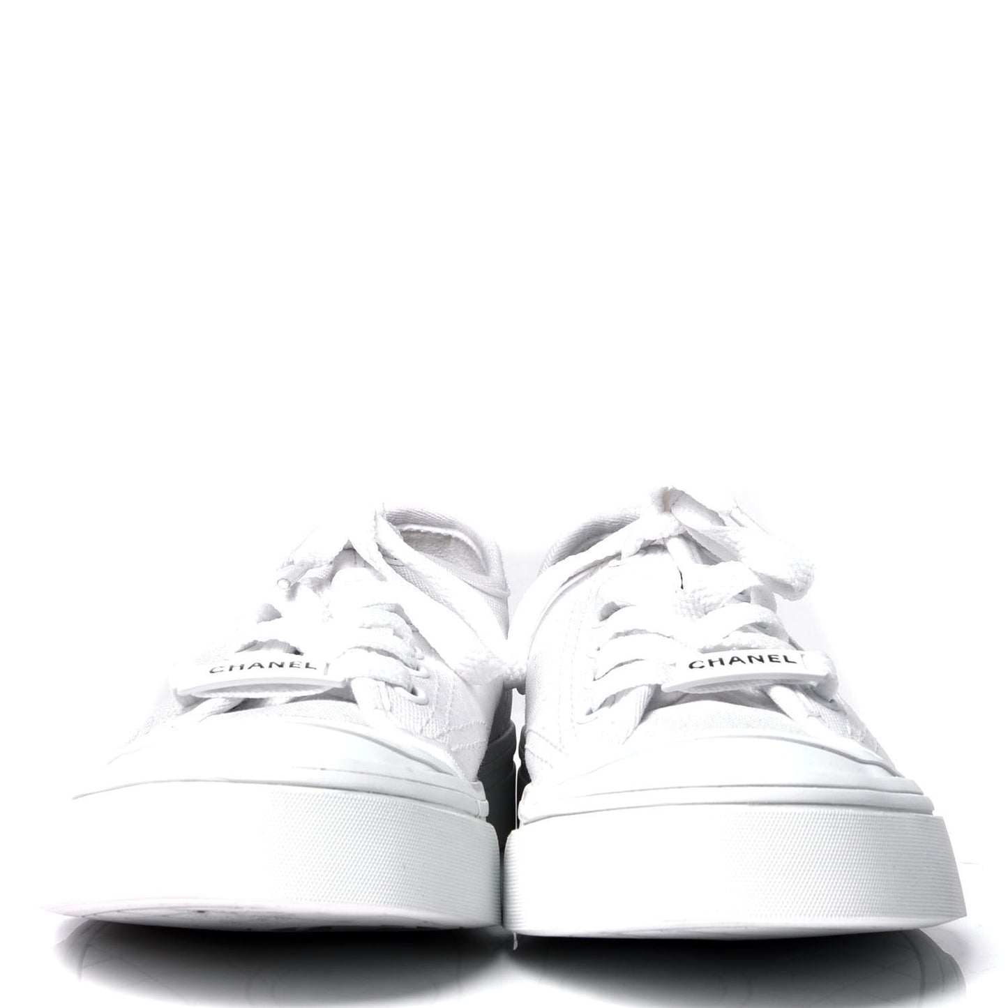 Mixed Fibers Low Top Sneakers 36.5 White