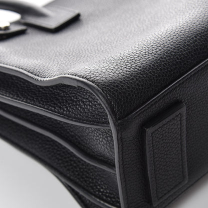 Saint Laurent Grained Calfskin Baby Sac De Jour Souple Black 14 of 18